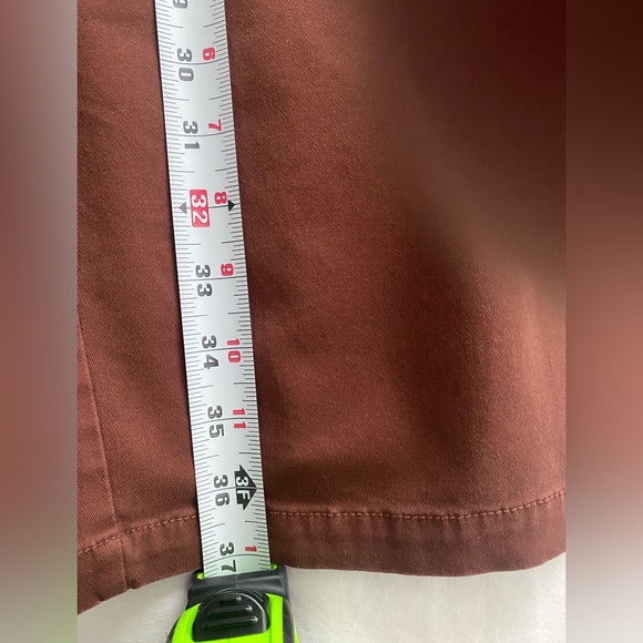 Universal Thread High-Rise Straight Leg Pants Rust Brown Size 8 - Picture 7 of 11